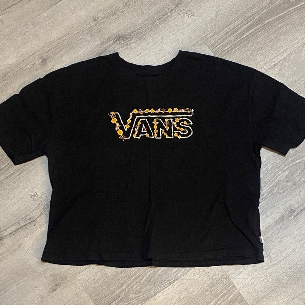Vans Floral Moth Boxy Graphic Tee